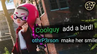 Chat Helps me Make my Best Poster yet (Splatoon SFM)