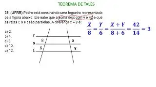 TEOREMA DE TALES