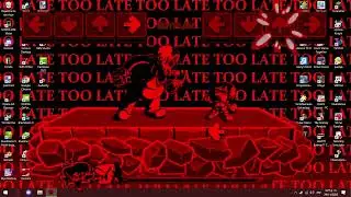FNF Mario's Madness V2 - Paranoia V1 Gameplay Snippet