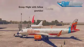 First ever Group flight with @TamilFlightSimmer on Vatsim : Madurai - Chennai #msfs2020 #vatsim