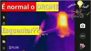 Meu drone esquenta. É normal??