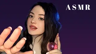 Мурашечный массаж ушек и лица | Липкие звуки | эффект присутствия |
