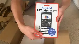 Unboxing the Casio fx-CG50 in 2025