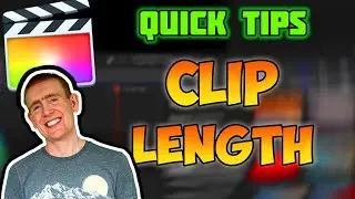 How to change DURATION of clip in Final Cut Pro