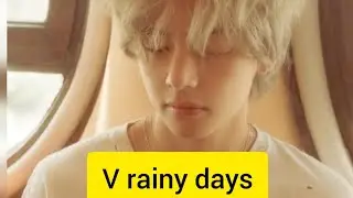 V rainy days fashion #fashion #kpop #korean #bts