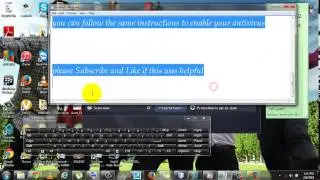 How to Disable and re enable AVG Antivirus