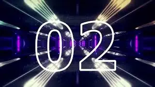 free 3 second intro countdown with tunnel effect sound and AI robot voice🤖