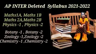 INTER SYLLABUS 2021-2022 / AP INTER SYLLABUS 2022 / INTER REDEUCED SYLLABUS