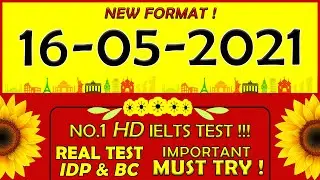 🔥IELTS LISTENING PRACTICE TEST 2021 WITH ANSWERS | 16.05.2021