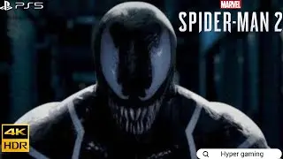 NEW Spider-Man 2 Venom Boss Fight Trailer | 4K