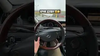 У каждого владельца S-class был такой момент 