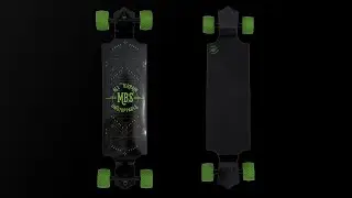 MBS All-Terrain Drop Deck Longboard