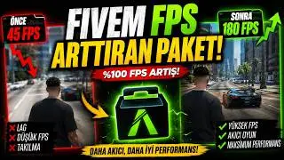 FiveM FPS ARTTIRMA GRAFİK BOOST PAKETİ 2026! | BEDAVA KOLAY Kurulum!