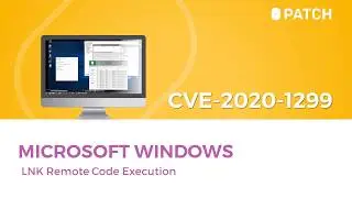 0patching LNK remote code execution vulnerability CVE-2020-1299