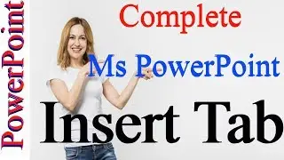 Microsoft Power Point INSERT TAB All Option by Kshedang [Nepali]