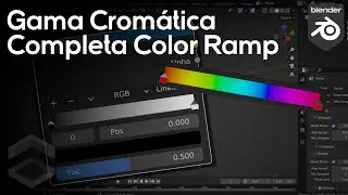 Crear Gama Rápida en Color Ramp en Blender 3.3 - Consejos Rápidos