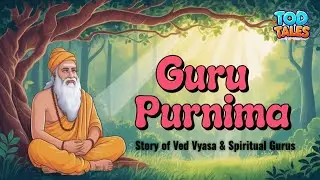 Why Do We Celebrate Guru Purnima? | Story of Ved Vyasa & Spiritual Gurus | TodTales