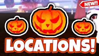 HOW TO FIND ALL 10 PUMPKIN LOCATIONS In Roblox Driving Empire! Halloween Event