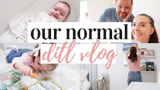 DAY IN THE LIFE WITH A NEWBORN AND A TODDLER 2020 | SAHM VLOG | KAYLA BUELL