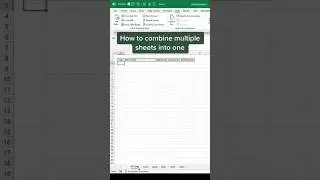 How to combine multiple sheets into one | How to VSTACK multiple sheets in excel | excel tips tricks