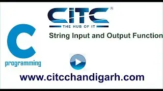 Tutorial video on String Input and Output Function in C Language
