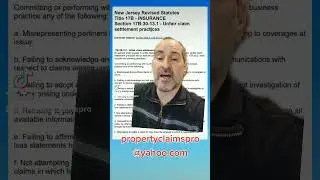 Unfair Claims Practices!