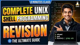 Complete Unix and Shell Programming Revision - The Ultimate Guide! 🚀