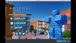 Roblox pistol 1v1 hacker vs noob (calamari-M)
