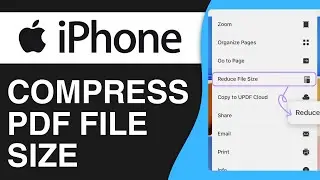 How To Compress PDF File Size On iPhone - Easy Tutorial