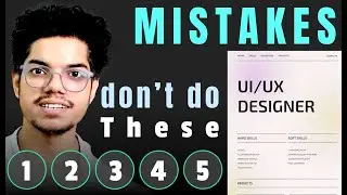 UX/UI Design Portfolio Mistakes to Avoid | 2024 Guide