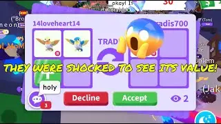UNBELIEVABLE WIN 😱😍 FOR GOLDEN & DIAMONG HUMMINGBIRD 🤯🐦THEY OFFERED SO MUCH! Adopt Me - Roblox