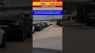 Futuro de Coches Eléctricos | Largas colas para cargar en SEMANA SANTA | Carretera VALENCIA | ESPAÑA