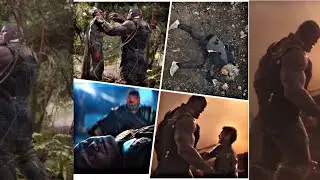 All Superhero deaths in MCU Movies l Black widow, Iron man, Vision and others.