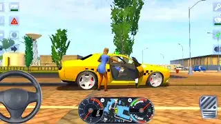 Taxi || ROME || Car Games || Taxi Game || Cab Game || Passenger Pickup Taxi - Gameplay Android