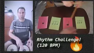 Rhythm Challenge / Sight Music Reading (Played With Bongo)