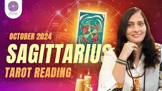 Sagittarius October24 monthly Tarot reading #tarot #monthly #October ber ￼