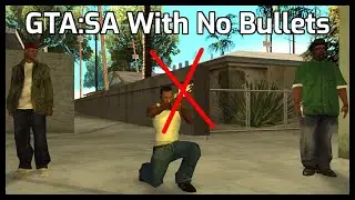 Beating GTA:SA Without Bullets | GTA:SA Fewest Bullets%