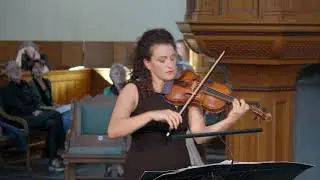 Liza Ferschtman violin J.S. Bach Partita for solo violin no.1 in b, Allemanda and Double BWV 1002