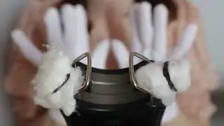 [ASMR] Scratching Your Ears That Are Filled With Cotton (binaural/ear to ear)