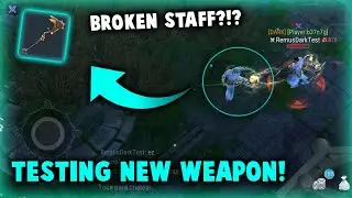 FROSTBORN SOLO PVP with the NEW COMBAT STAFF! THIS WEAPON IS OP!