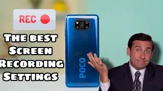 POCO x3 Pro Screen Recorder Settings | No more frame Drop & No More Lag issues?