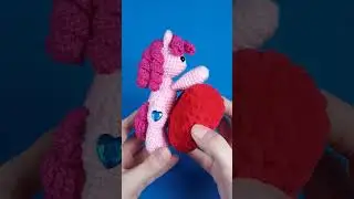 Пони с сердечками - вязаные игрушки My Little Pony