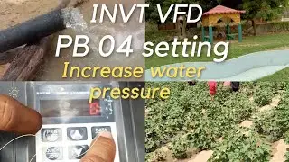 PB4 setting of INVT VFD