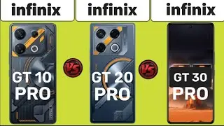 Infinix GT 10 Pro vs Infinix GT 20 Pro vs Infinix GT 30 Pro