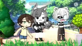 gacha meme can you give me gun luca + piggy