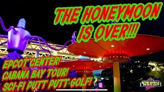 Last Day: Epcot, Cabana Bay Tour, Hollywood Drive-in mini golf, Galaxy Bowl, 39 years of Disney I!