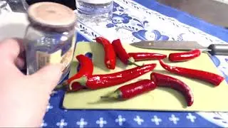 hot peppers