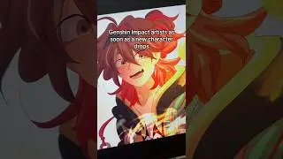 Gaming Impact ?! #genshinimpact #genshin #animespeedpaint