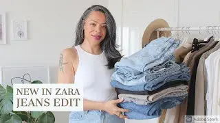 NEW IN ZARA | JEANS EDIT | ALL HIGH RISE | WIDE LEG, STRAIGHT, SKINNY, CROPPED