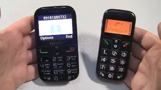 Incoming call & Outgoing call at the Same Time teXet 111 +Alcatel 2000
